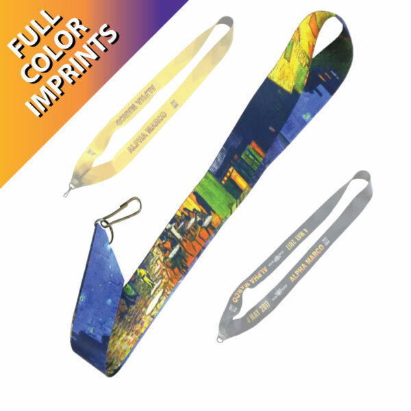 Full Color Custom Award Neck Ribbons