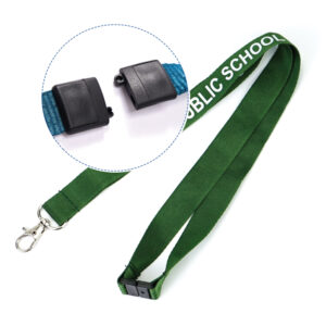 Custom lanyards with breakaway for safety