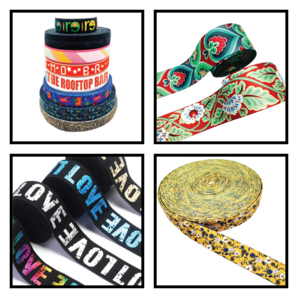 Custom printed lanyard strap spool roll - Any color or full color. Even metallic imprint