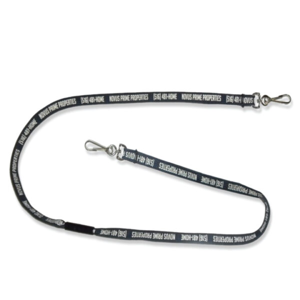 Custom Printed Double Ended Lanyards - For IDs or PPE Masks