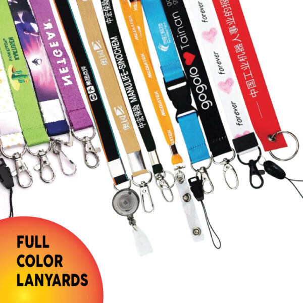 Full Color Dye Sublimation Lanyards On Sale