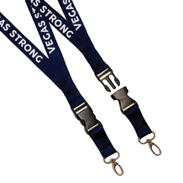Special SALE lanyard as shown - Removable bottom section with Oval Clip