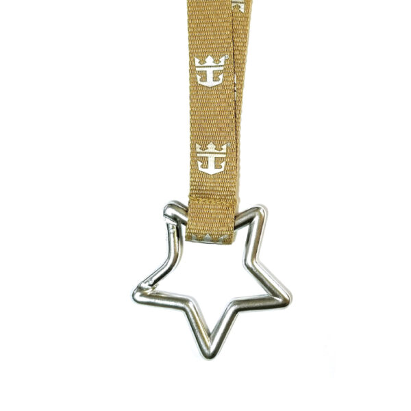 Star carabiner lanyard and other shapes available